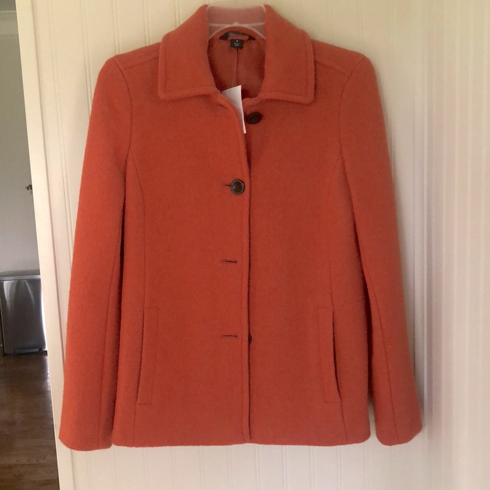 Women’s Lands End hip length coat